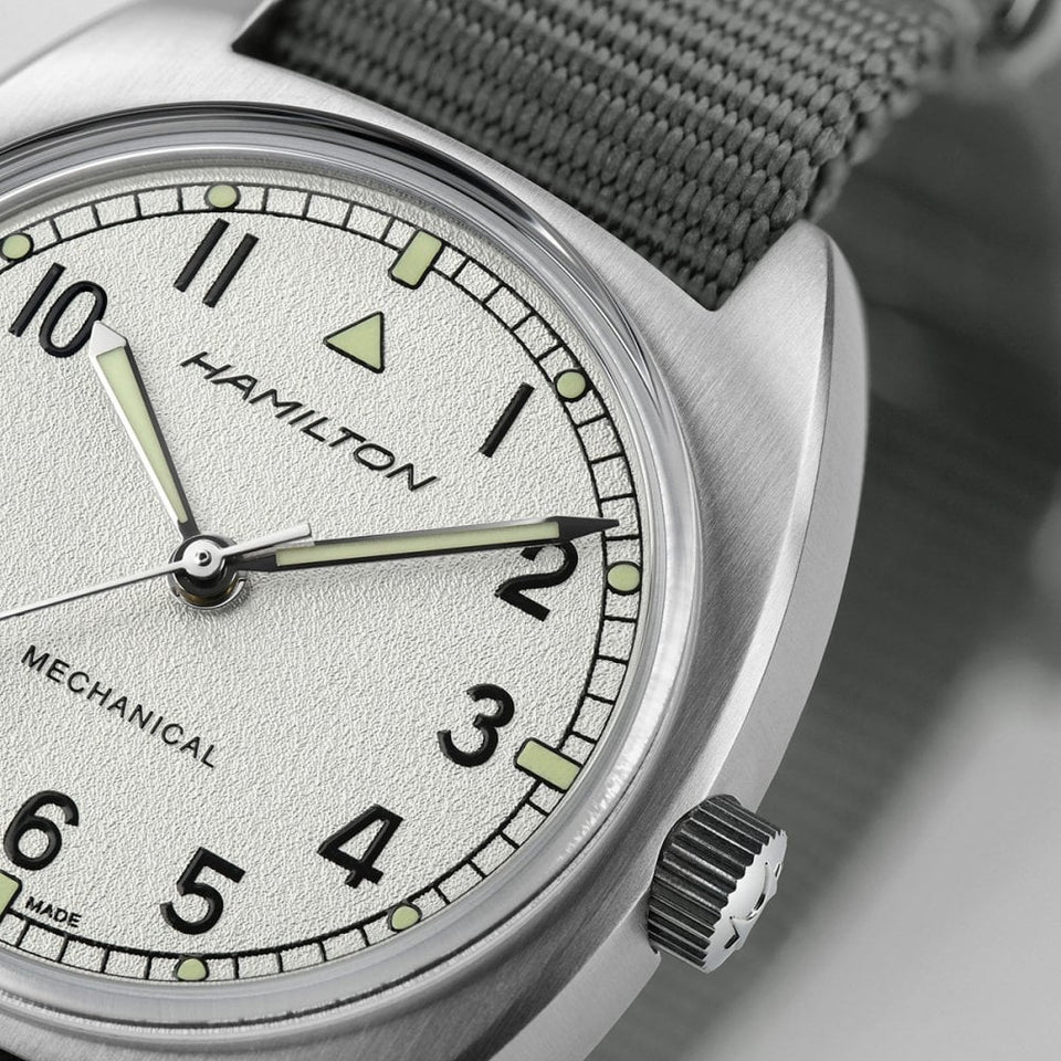 Hamilton Khaki Pilot Pioneer RAF 33mm Grey Mechanical Watch