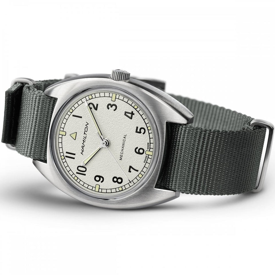 Hamilton Khaki Pilot Pioneer RAF 33mm Grey Mechanical Watch