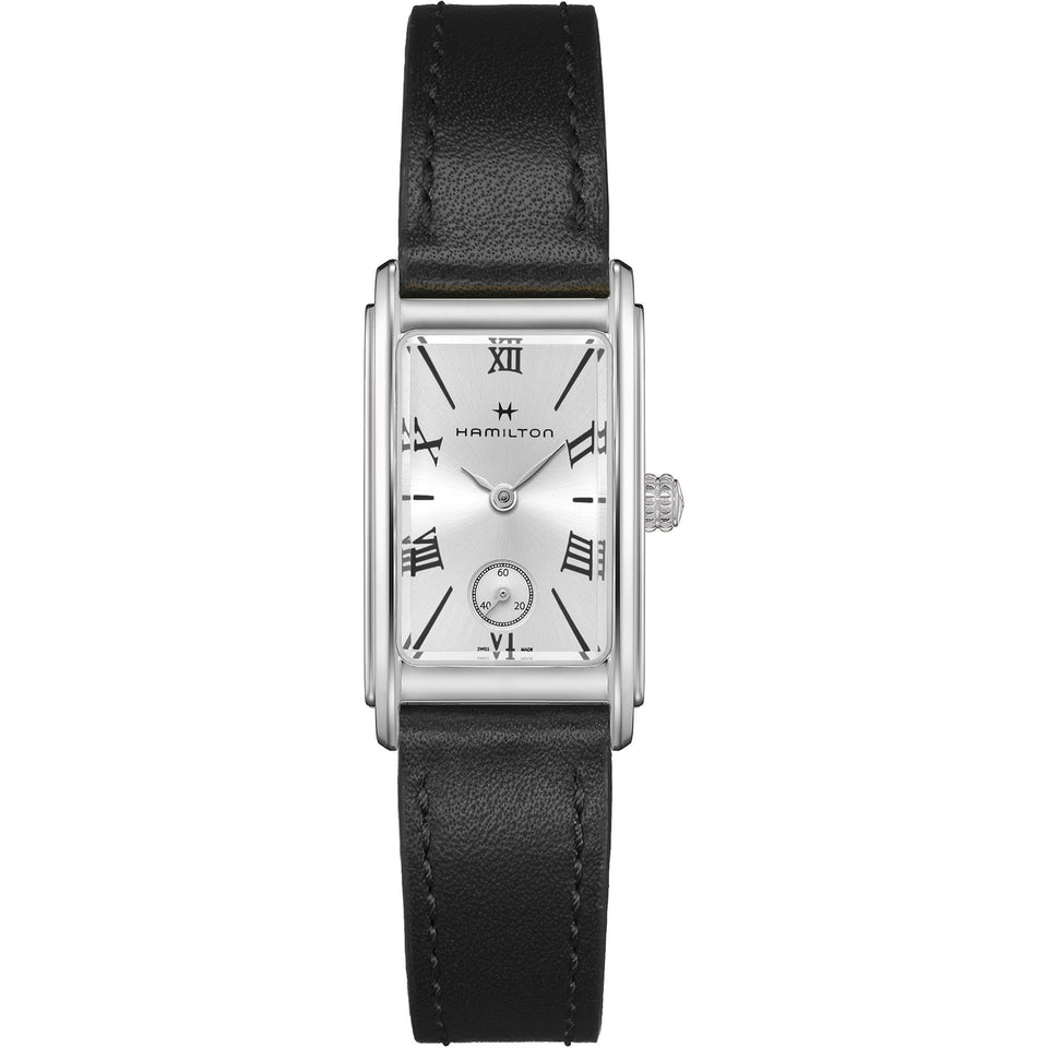 Hamilton Ladies American Classic Ardmore Small Black Strap Watch