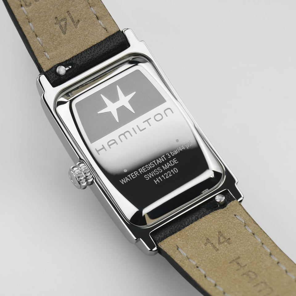 Hamilton Ladies American Classic Ardmore Small Black Strap Watch