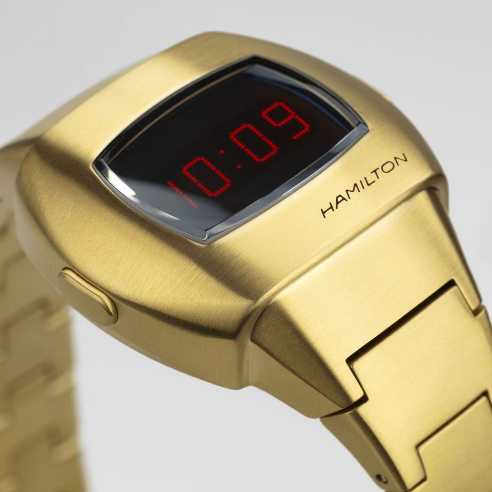 Hamilton Ladies American Classic PSR 74 Gold PVD 31mm Digital Watch