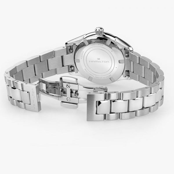 Hamilton Ladies Jazzmaster 32mm Quartz Silver Dial Watch