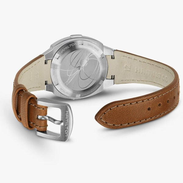 Hamilton Men's American Classic Brown Strap PSR 74 Watch