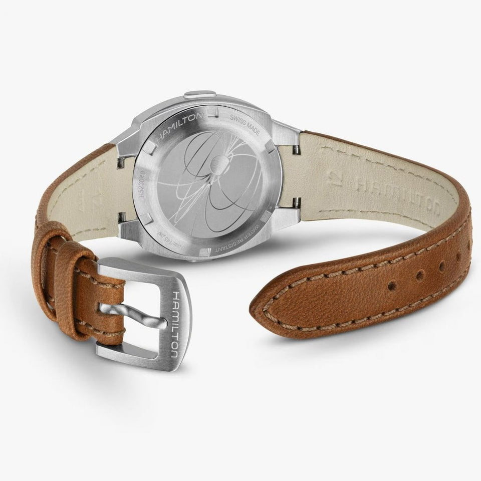 Hamilton Men's American Classic Brown Strap PSR 74 Watch