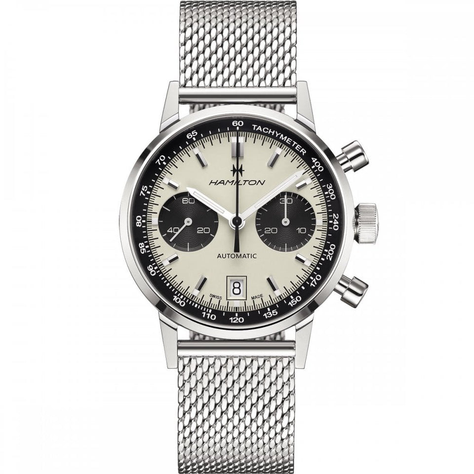 Hamilton Men's American Classic Intra-Matic Auto Chrono Watch | 40mm