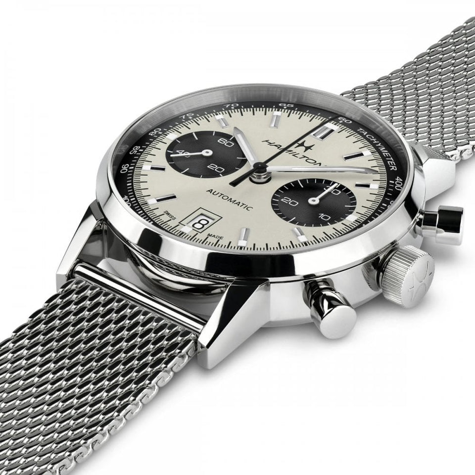 Hamilton Men's American Classic Intra-Matic Auto Chrono Watch | 40mm