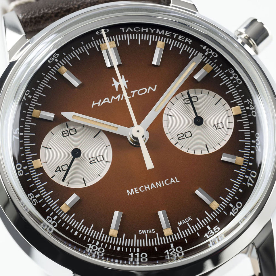 Hamilton Men's American Classic Intra-Matic Chronograph Bracelet Bundle