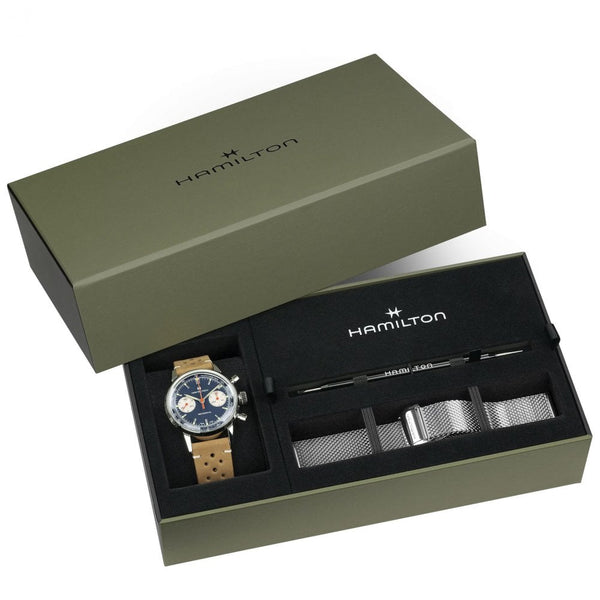 Hamilton Men's American Classic Intra-Matic Chronograph Bracelet Set