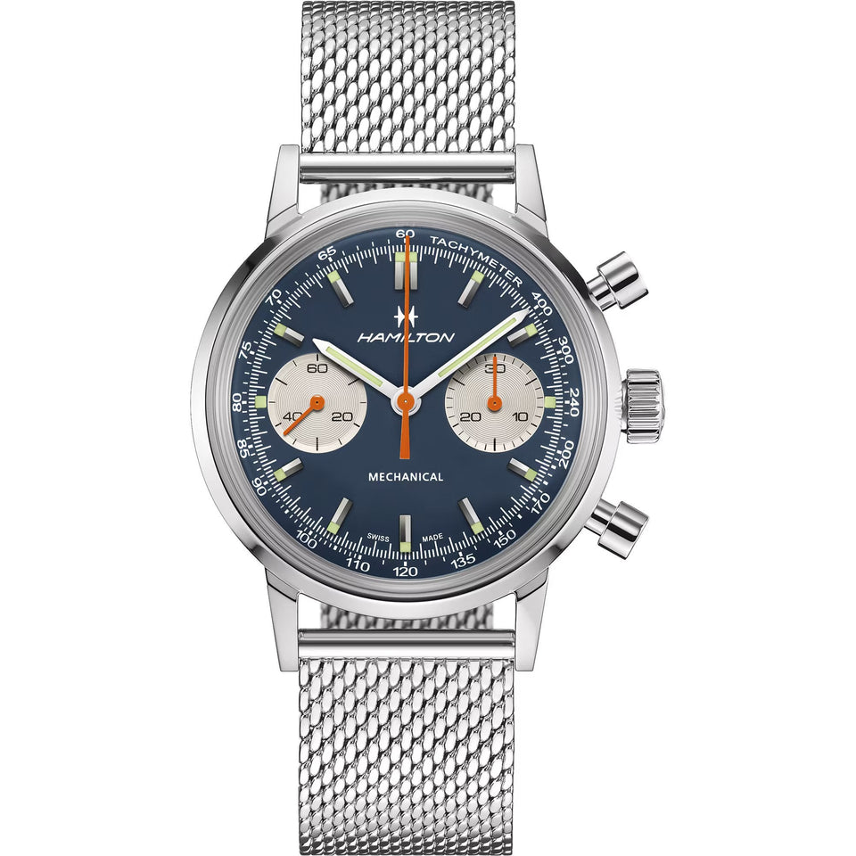 Hamilton Men's American Classic Intra-Matic Chronograph Bracelet Set