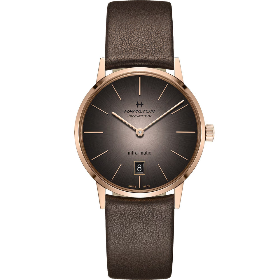 Hamilton Men's American Classic Intra-Matic Rose Tone Automatic Watch