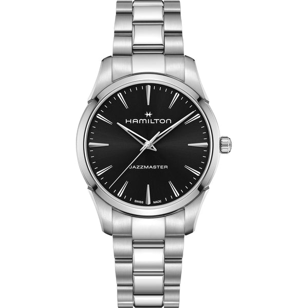 Hamilton Men's Jazzmaster 40mm Black Dial Quartz Watch