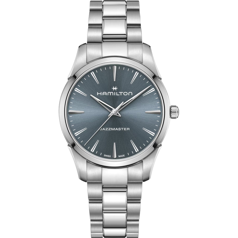 Hamilton Men's Jazzmaster 40mm Dusty Blue Dial Watch