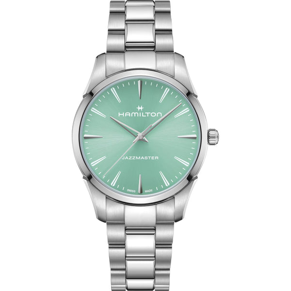Hamilton Men's Jazzmaster 40mm Quartz Turquoise Watch