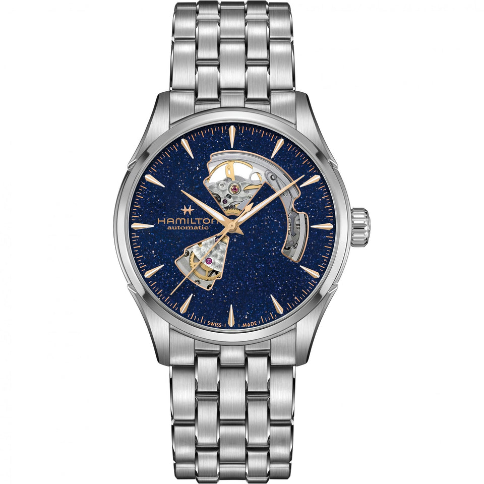 Hamilton Men's Jazzmaster Automatic Open Heart 42mm Watch