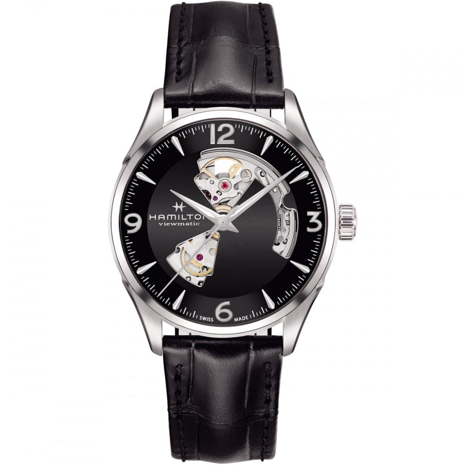 Hamilton Men's Jazzmaster Open Heart Auto Skeleton Watch