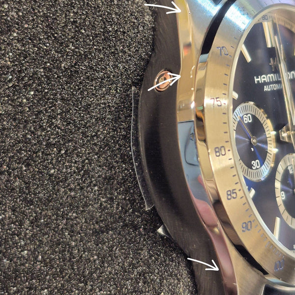 Hamilton Men's Jazzmaster Performer Auto Chrono Watch | Scratched
