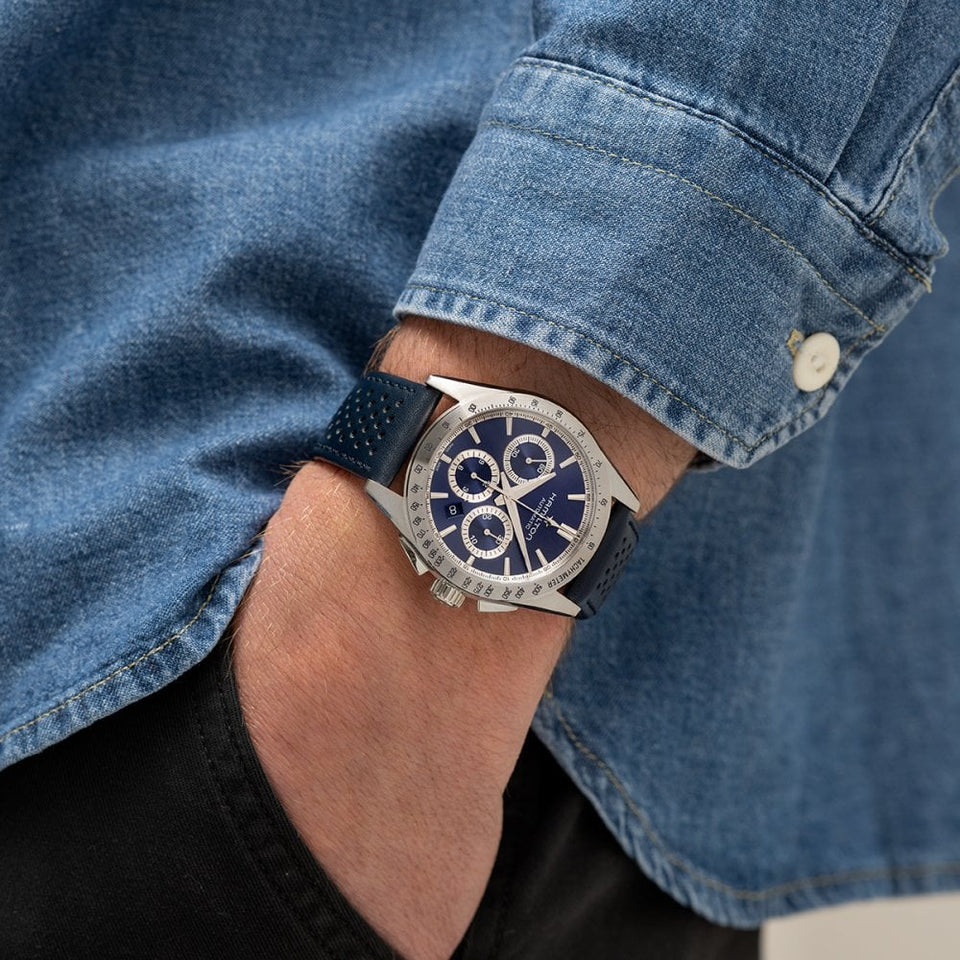 Hamilton Men's Jazzmaster Performer Auto Chrono Watch | Scratched