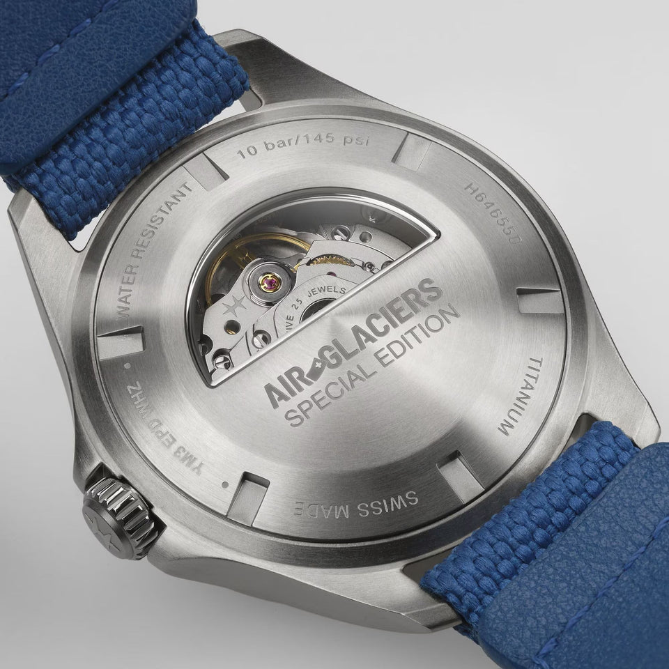 Hamilton Men's Khaki Aviation Pilot Day-Date Air Glaciers Edition Watch