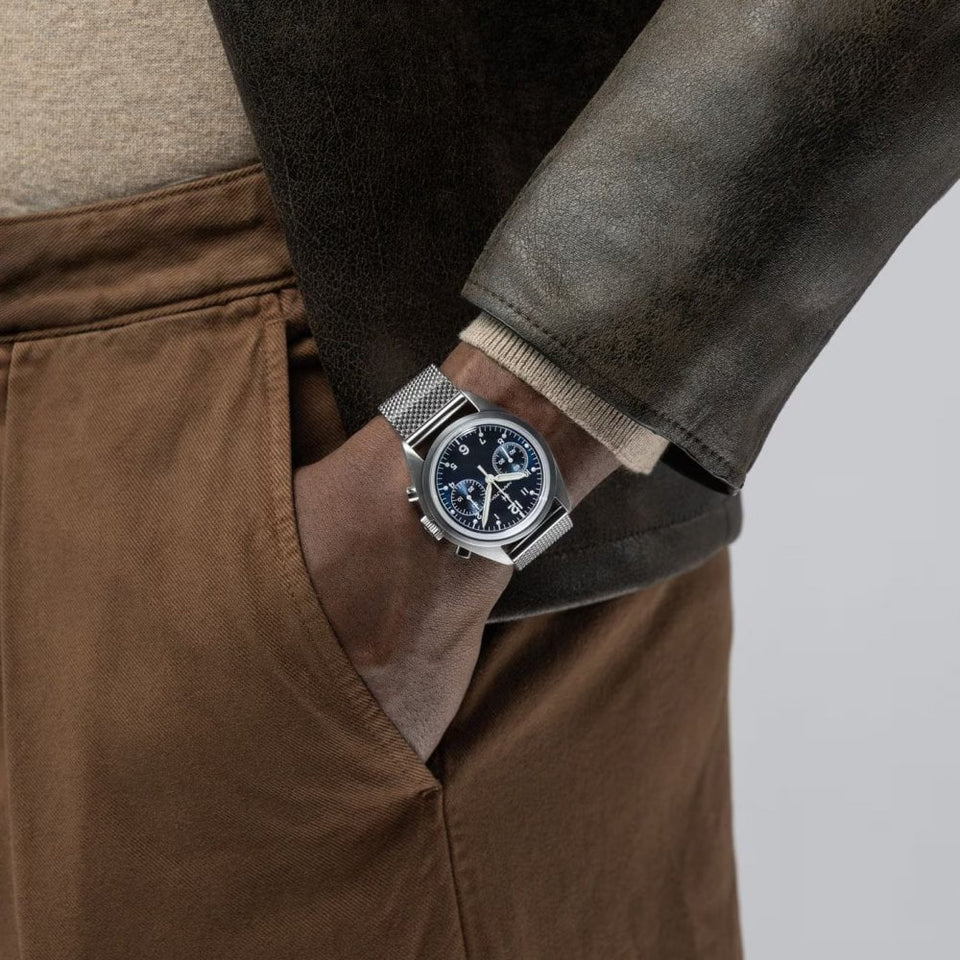 Hamilton Men's Khaki Aviation Pilot Mioneer Mechanical Chronograph Watch
