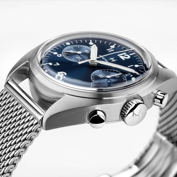 Hamilton Men's Khaki Aviation Pilot Mioneer Mechanical Chronograph Watch