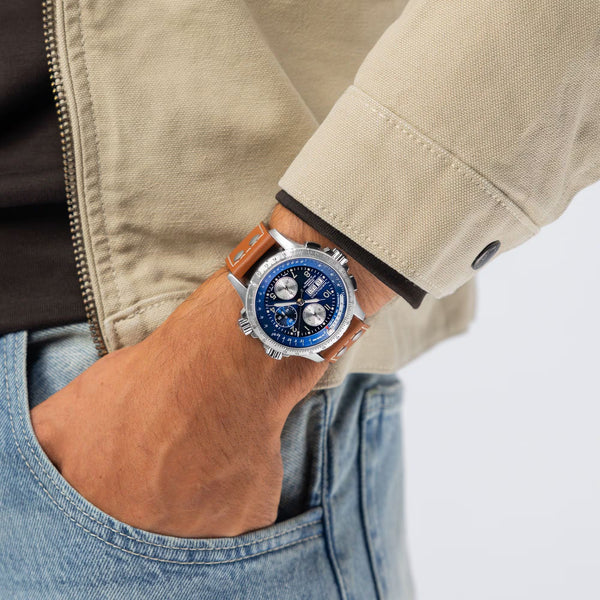 Hamilton Men's Khaki Aviation X-Wind Automatic Chronograph 44mm Watch