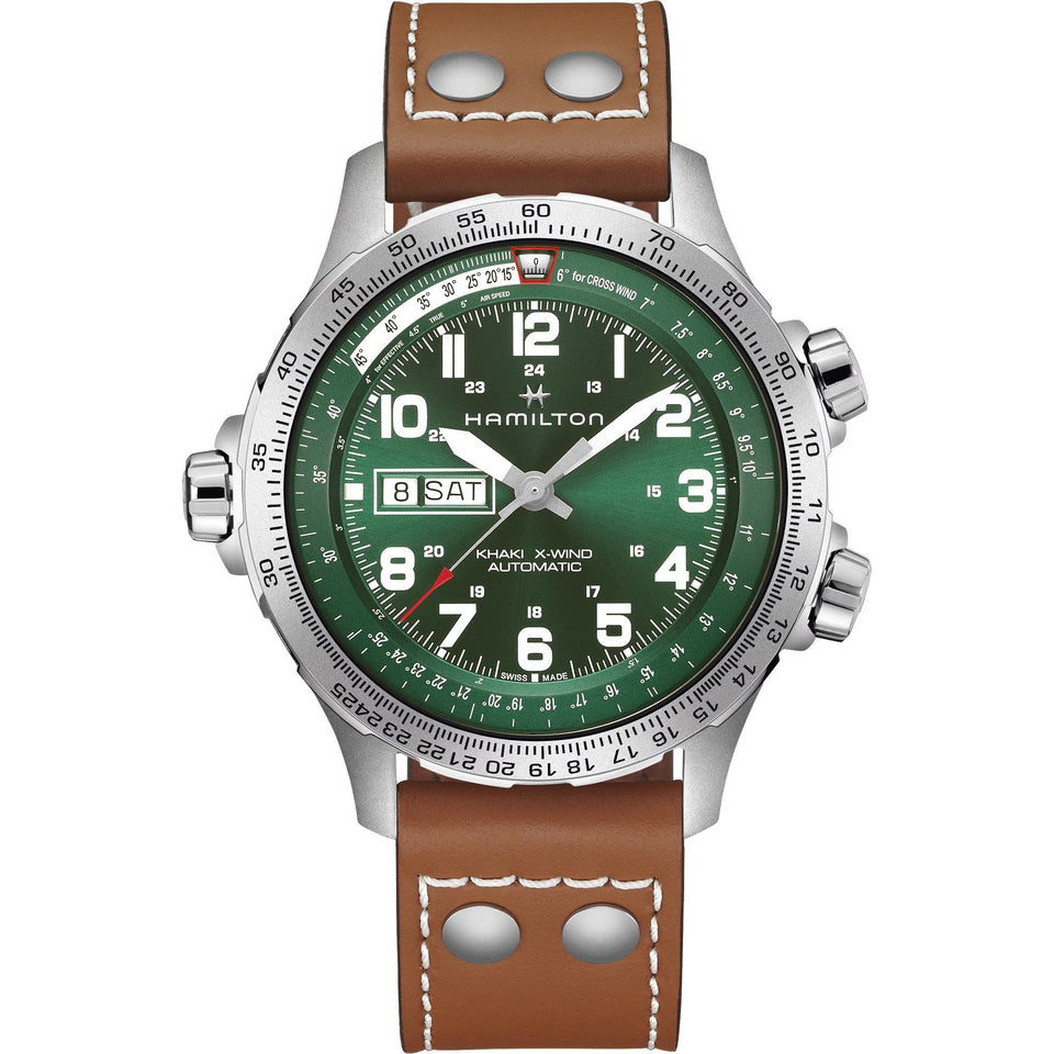 Hamilton Men's Khaki Aviation X-Wind Day Date Watch