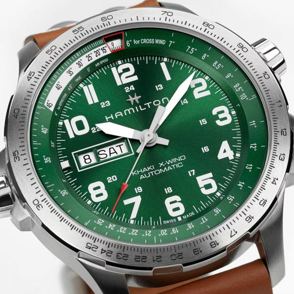 Hamilton Men's Khaki Aviation X-Wind Day Date Watch