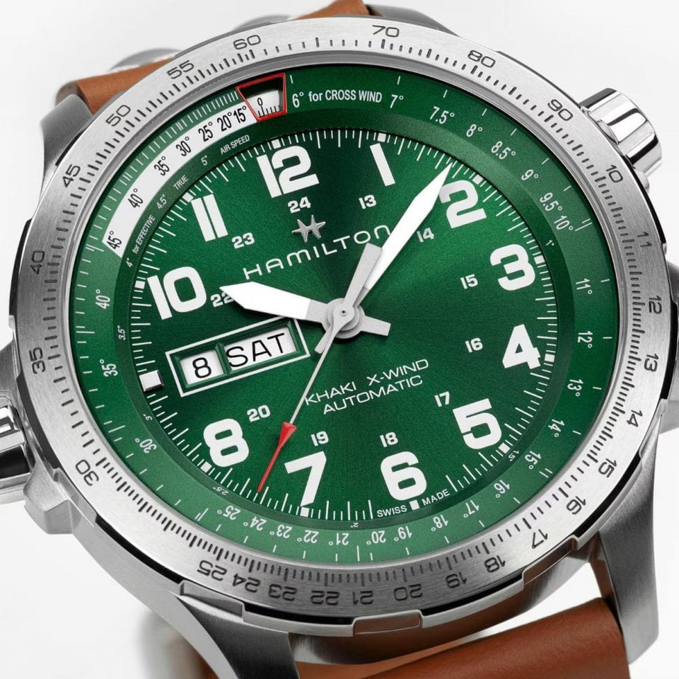 Hamilton Men's Khaki Aviation X-Wind Day Date Watch