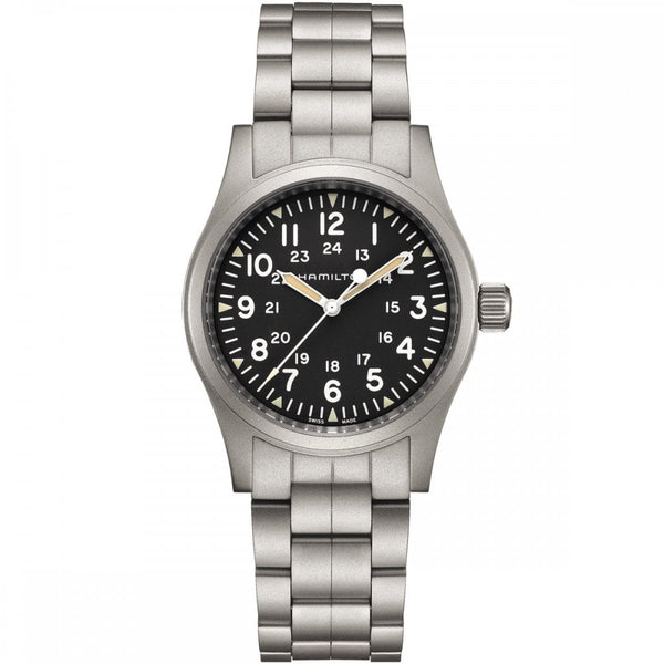 Hamilton Men's Khaki Field 80-Hour Mechanical 38mm Watch