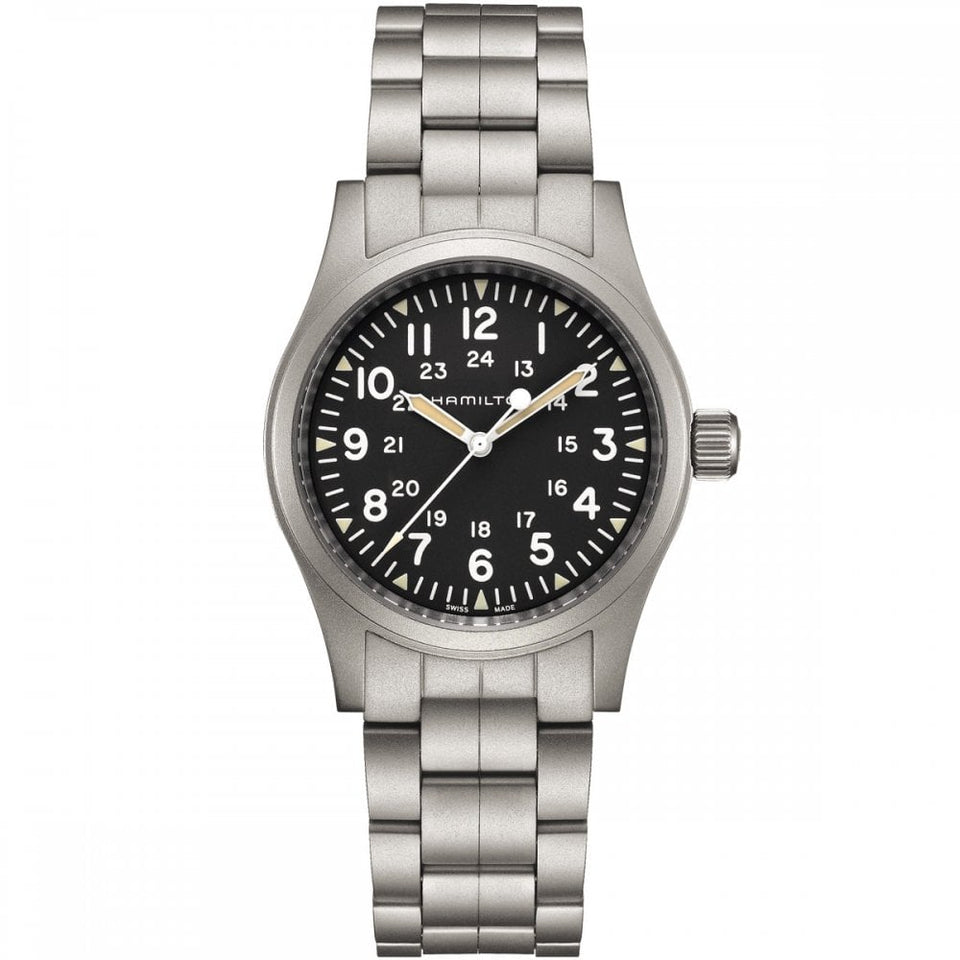 Hamilton Men's Khaki Field 80-Hour Mechanical 38mm Watch