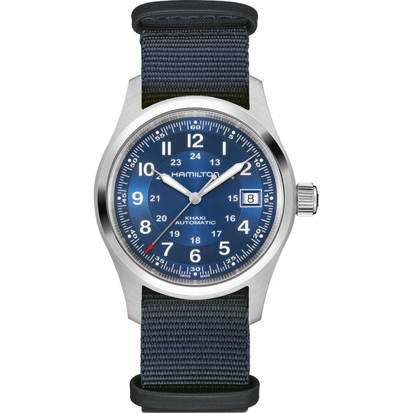 Hamilton Men's Khaki Field Automatic 38mm Navy Watch