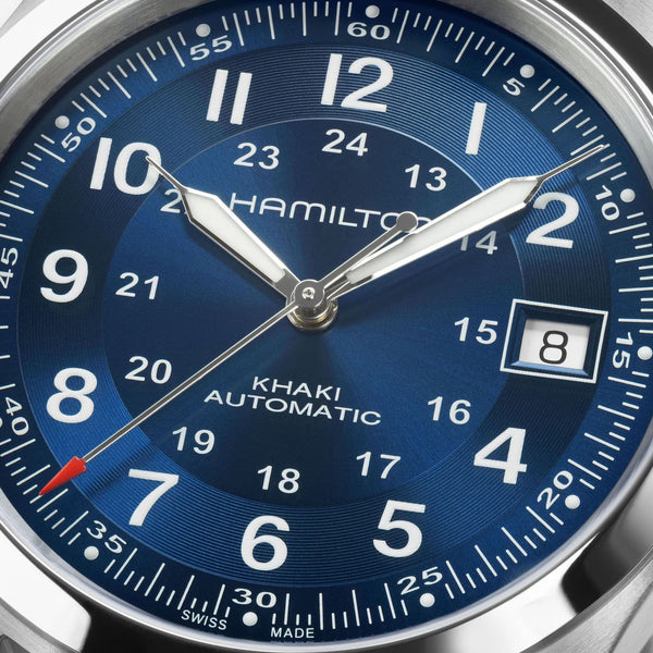 Hamilton Men's Khaki Field Automatic 38mm Navy Watch