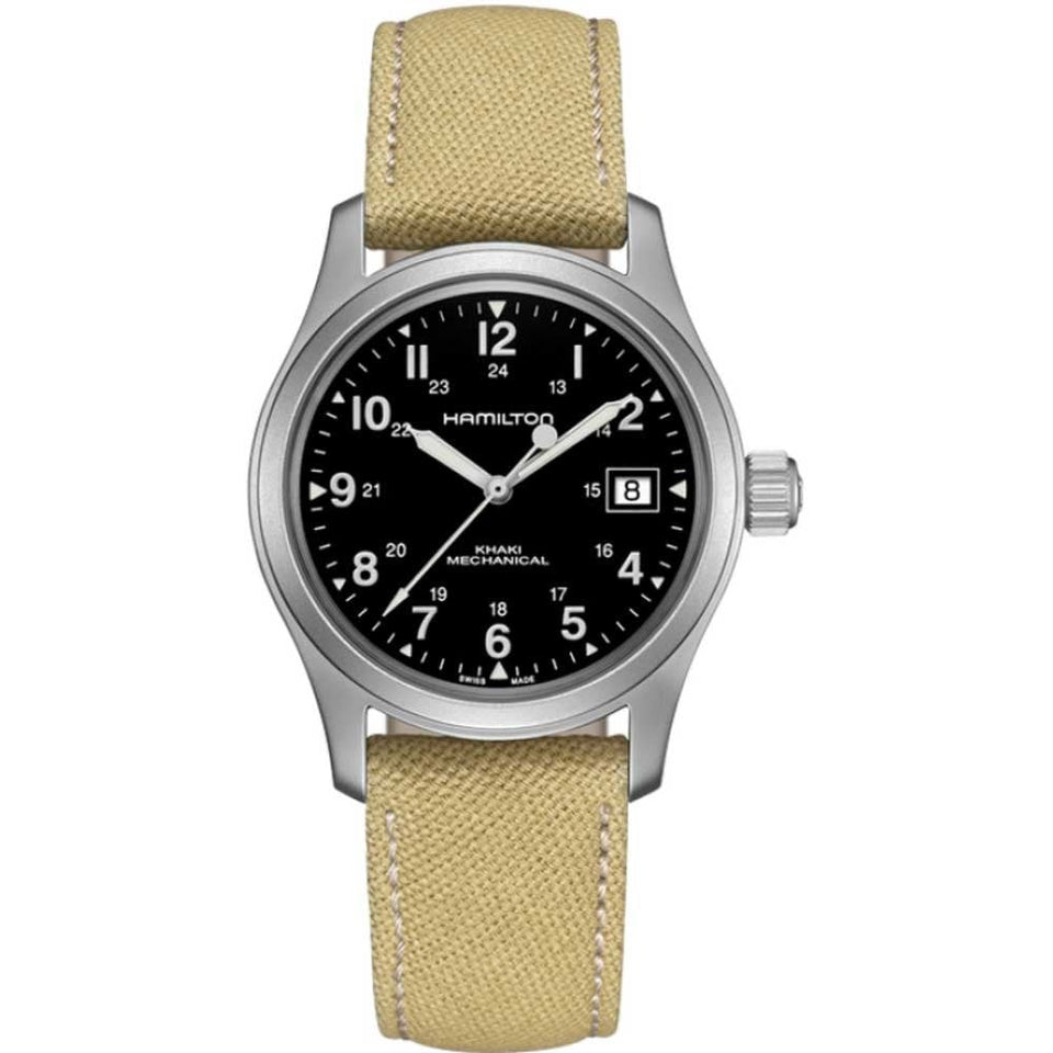 Hamilton Men's Khaki Field Desert Sand Mechanical Watch