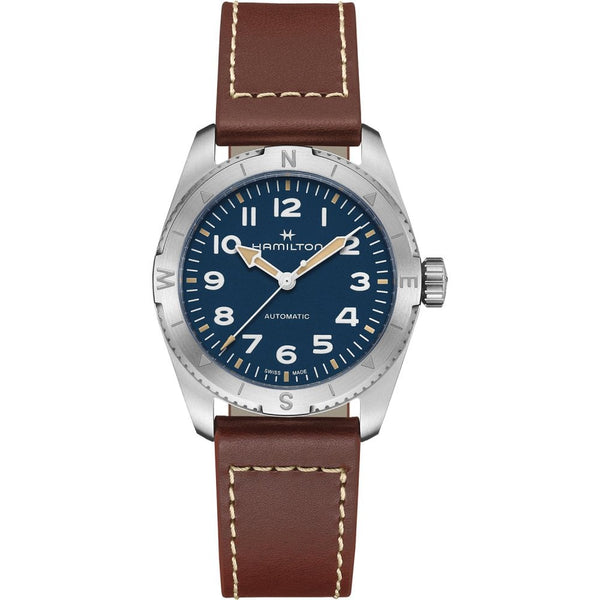Hamilton Men's Khaki Field Expedition Blue Dial Automatic 37mm Watch