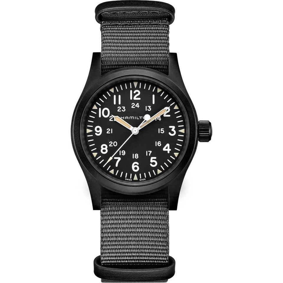 Hamilton Men's Khaki Field Mechanical 38mm NATO Watch