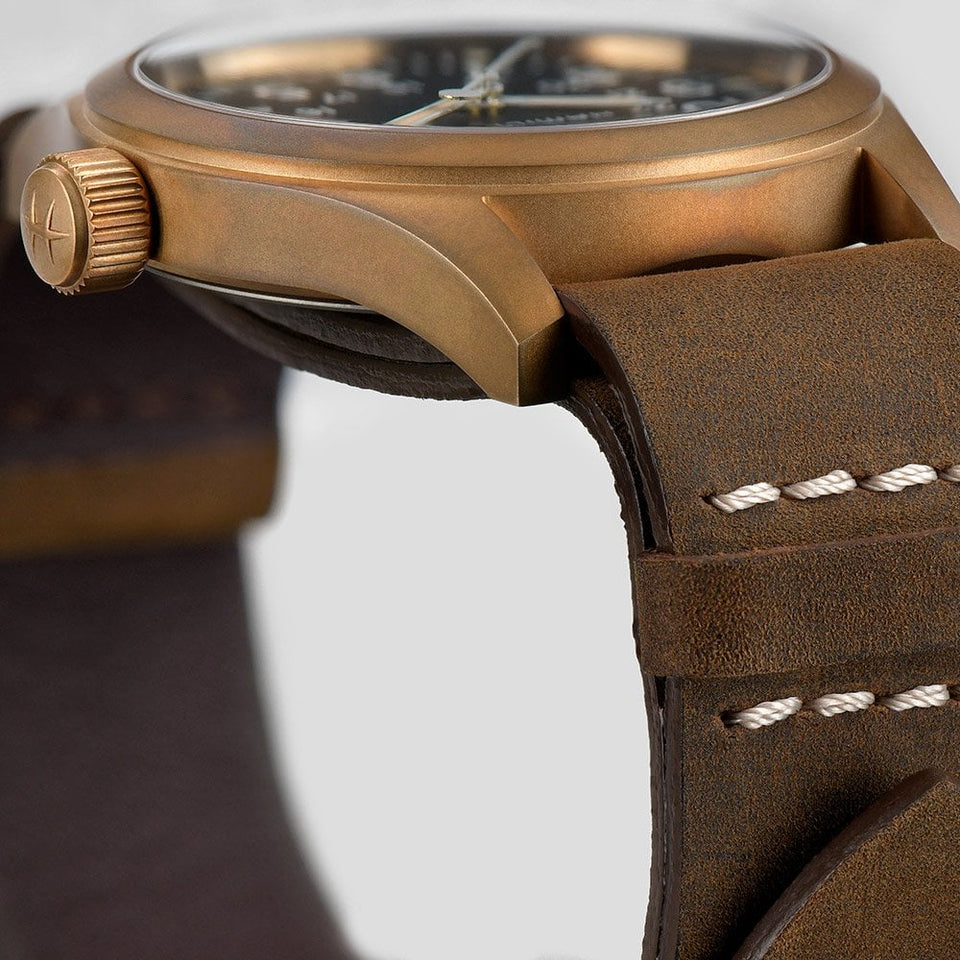 Hamilton Men's Khaki Field Mechanical Bronze 38mm Watch