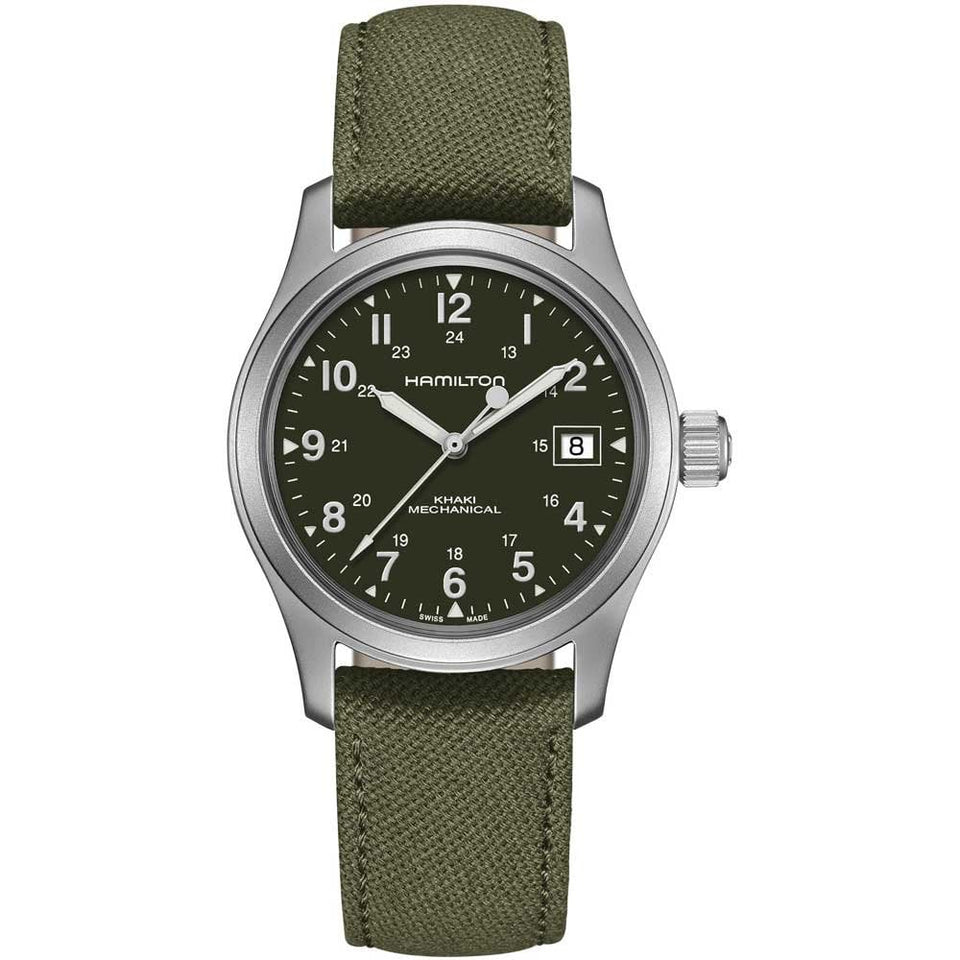 Hamilton Men's Khaki Field Mechanical Date 38mm 