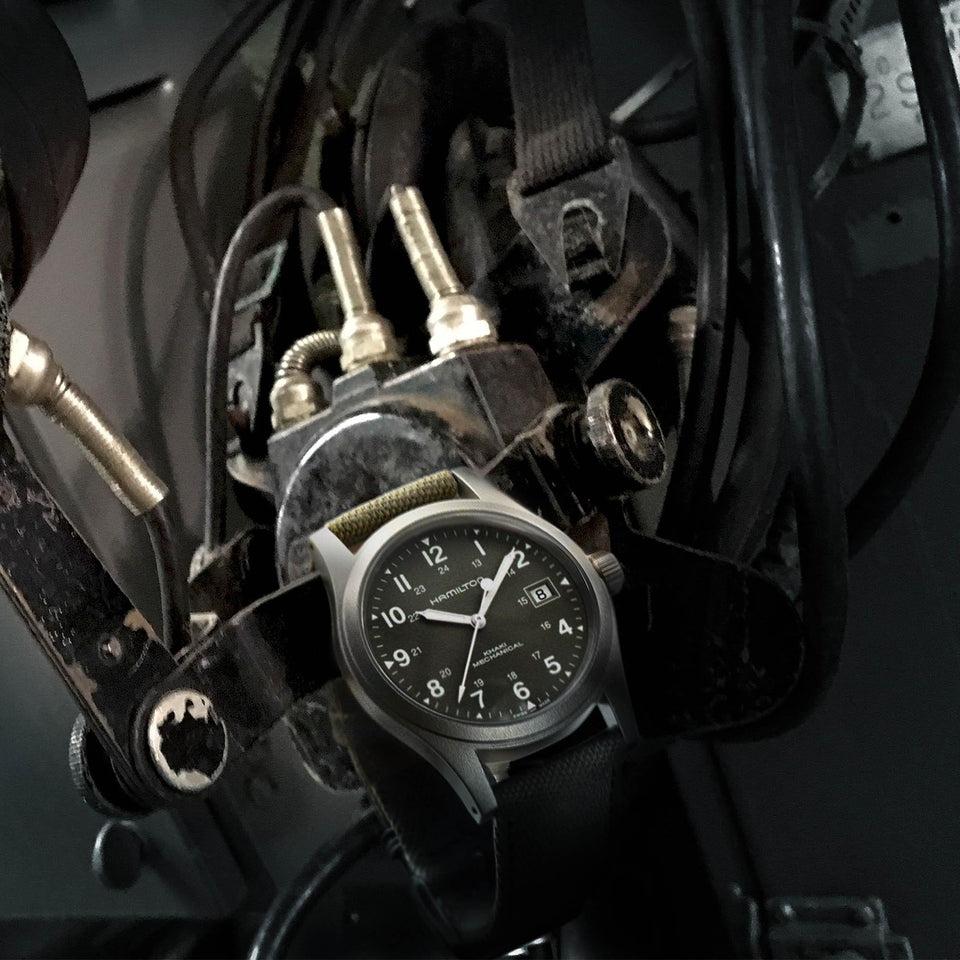 Hamilton Men's Khaki Field Mechanical Date 38mm 