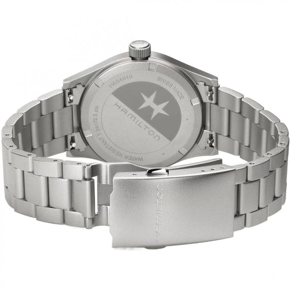 Hamilton Men's Khaki Field Steel Green Dial 38mm Quartz Watch