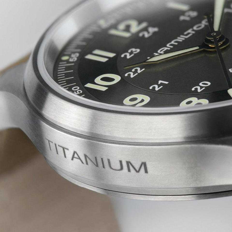 Hamilton Men's Khaki Field Titanium Auto Watch | 42mm