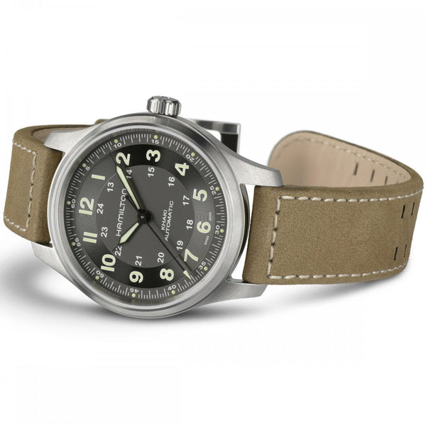 Hamilton Men's Khaki Field Titanium Auto Watch | 42mm