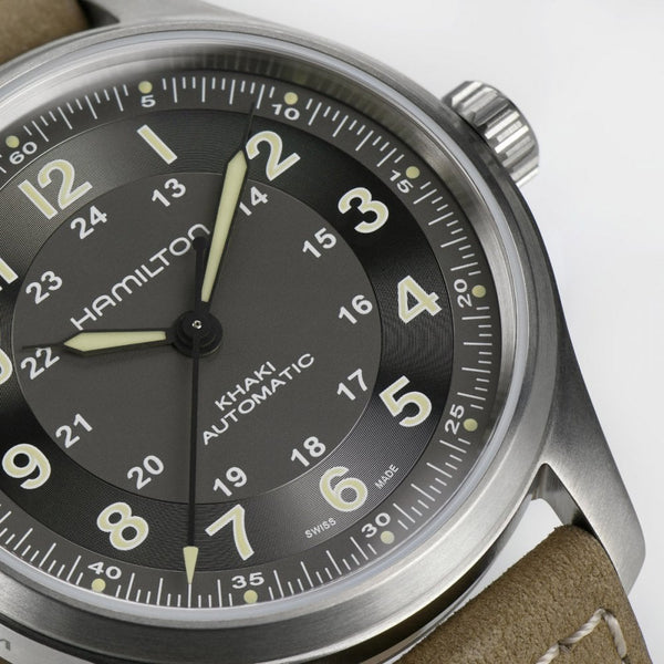 Hamilton Men's Khaki Field Titanium Auto Watch | 42mm