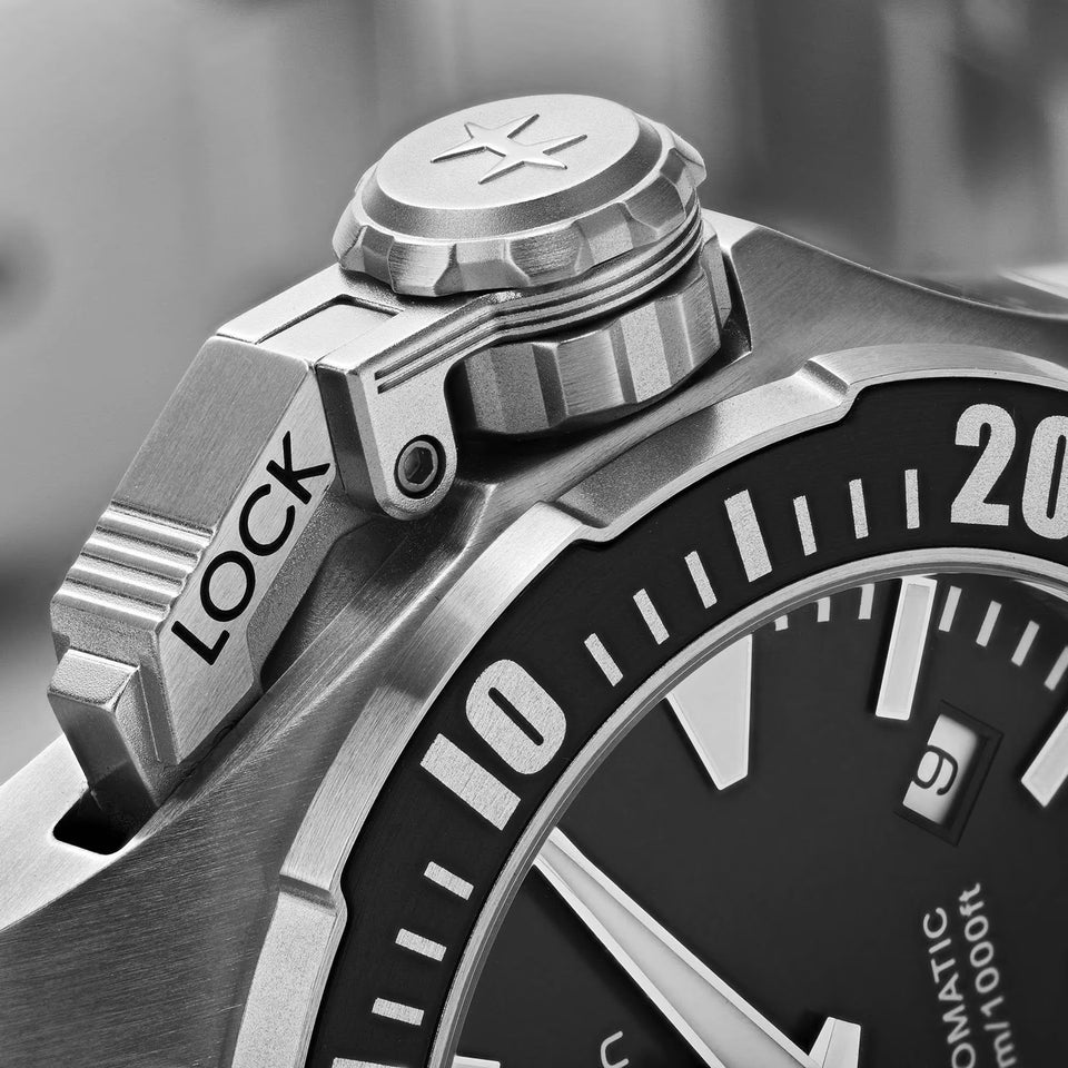 Hamilton Men's Khaki Navy Frogman 42mm Automatic Watch