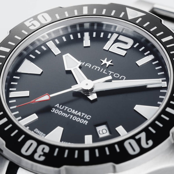 Hamilton Men's Khaki Navy Frogman 42mm Automatic Watch