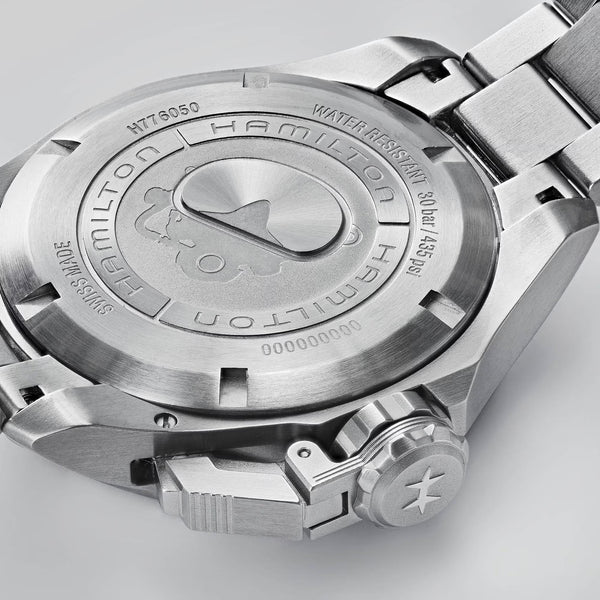 Hamilton Men's Khaki Navy Frogman 42mm Automatic Watch