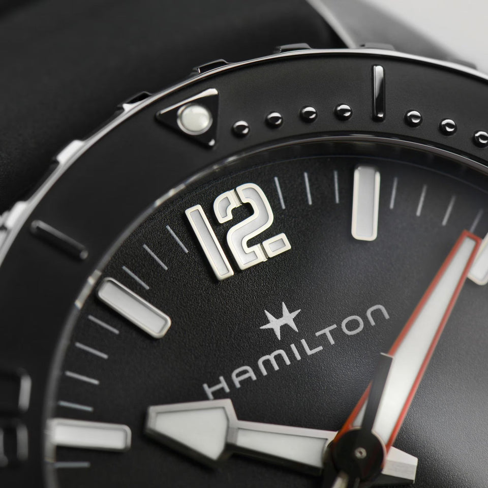 Hamilton Men's Khaki Navy Frogman 46mm Automatic Watch