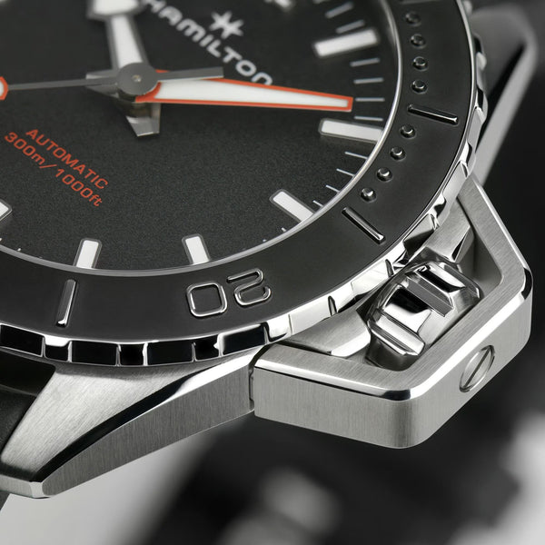 Hamilton Men's Khaki Navy Frogman 46mm Automatic Watch