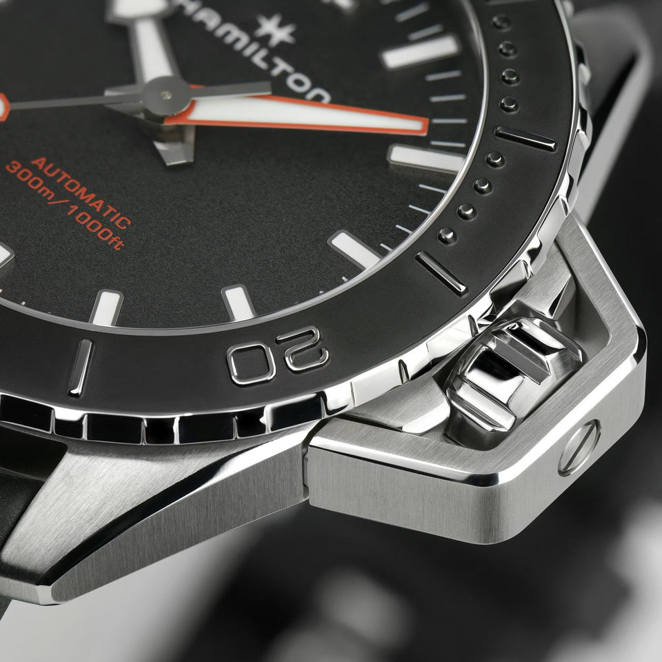 Hamilton Men's Khaki Navy Frogman 46mm Automatic Watch