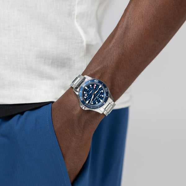 Hamilton Men's Khaki Navy Scuba Automatic 40mm Blue Watch