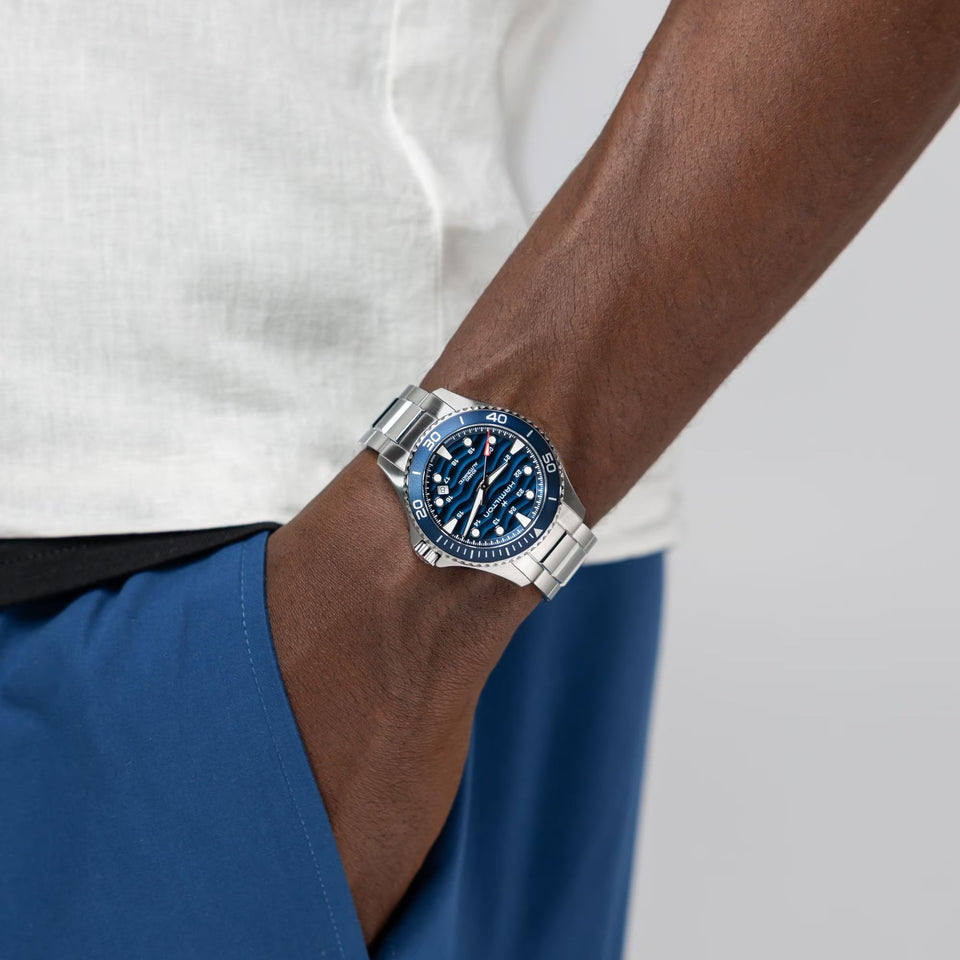 Hamilton Men's Khaki Navy Scuba Automatic 40mm Blue Watch